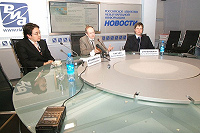 Пресс-конференция в РИА "Новости"