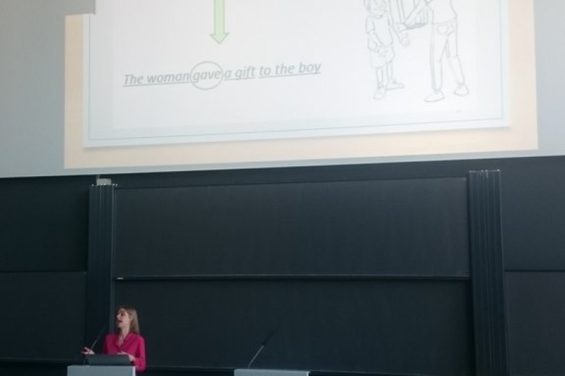 Svetlana Malyutina, Zoya Cherkasova and Natalia Borisova attended the workshop "Psycho- and neurolinguistic approaches to the grammar-lexicon distinction" in the University of Copenhagen, Denmark