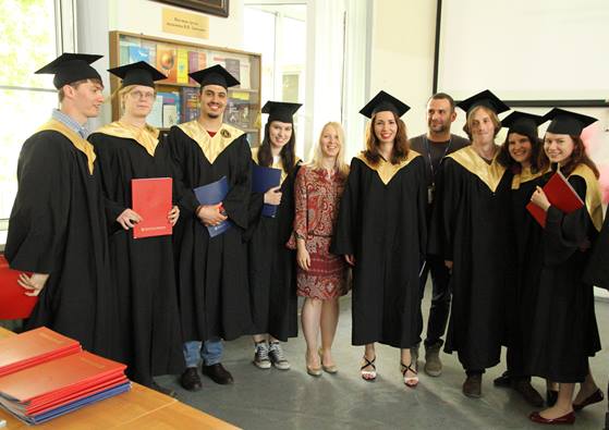 Defense of the first graduates of Master&apos;s programme &apos;Cognitive sciences and technologies: from neuron to cognition&apos;