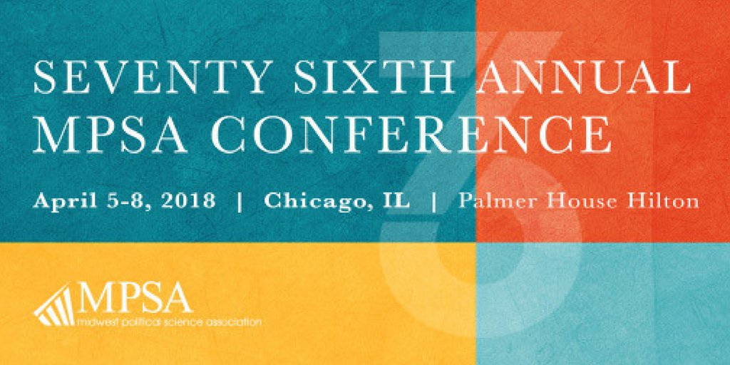 MPSA Conference 2018