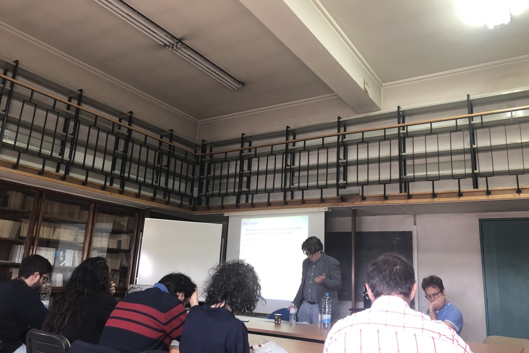 Vitaliy Dolgorukov Made a Report at the University of Lisbon