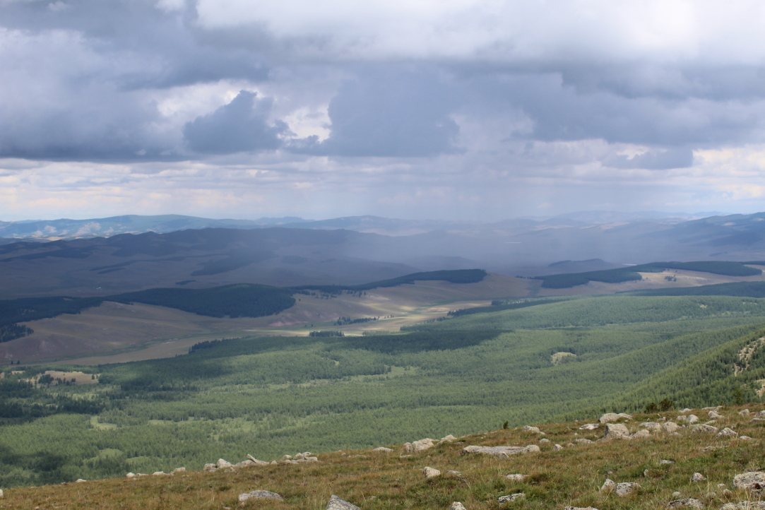 Typical landscapes of Mongolia