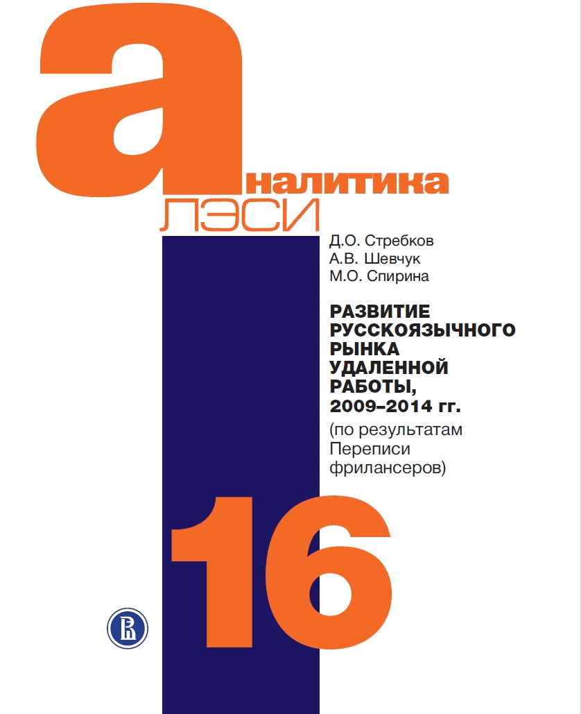 Развитие русскоязычного рынка удаленной работы, 2009–2014 гг. (по  результатам Переписи фрилансеров)